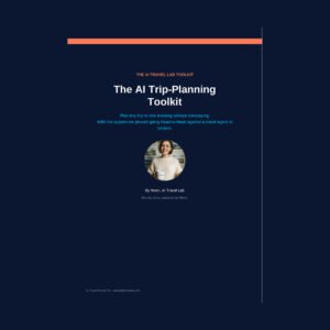 AI Trip-Planning Toolkit